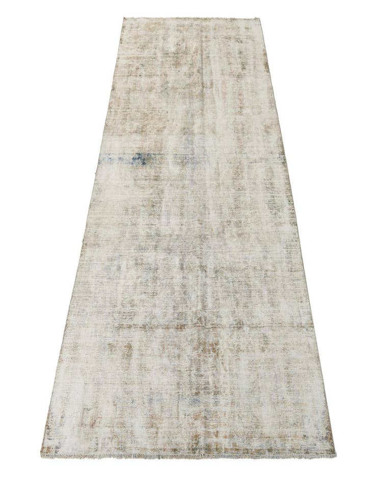 Detail image of 6' 4 x 11' 1  Hand Knotted Ultra Vintage Persian Wool Rug