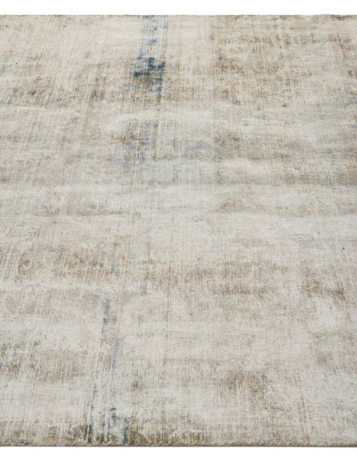 Detail image of 6' 4 x 11' 1  Hand Knotted Ultra Vintage Persian Wool Rug