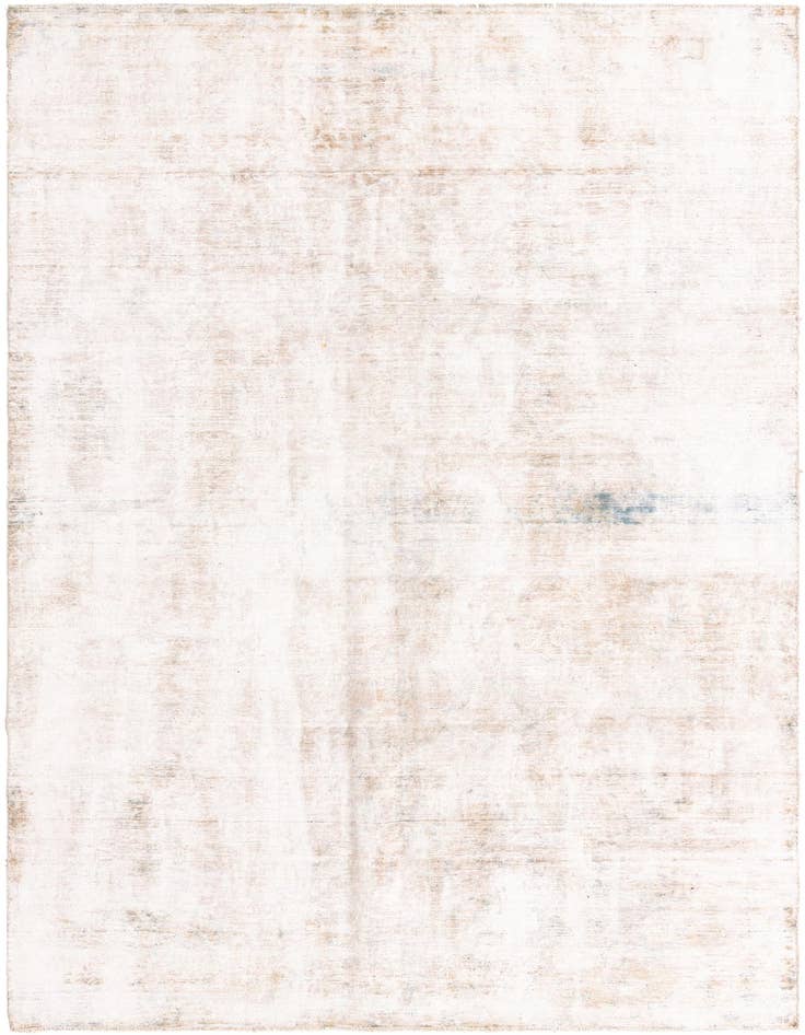 Detail image of 6' 4 x 11' 1 Hand Knotted Ultra Vintage Persian Wool Rug