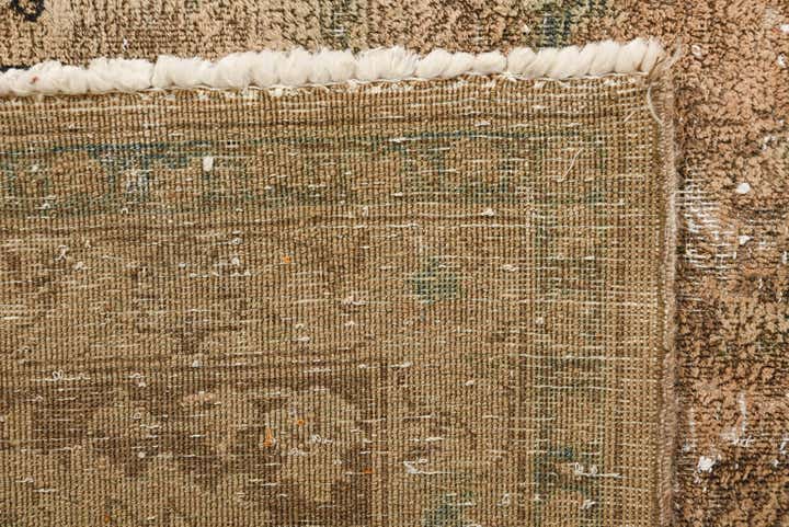 9' 6 x 13' 4 Hand Knotted Ultra Vintage Persian Wool Rug