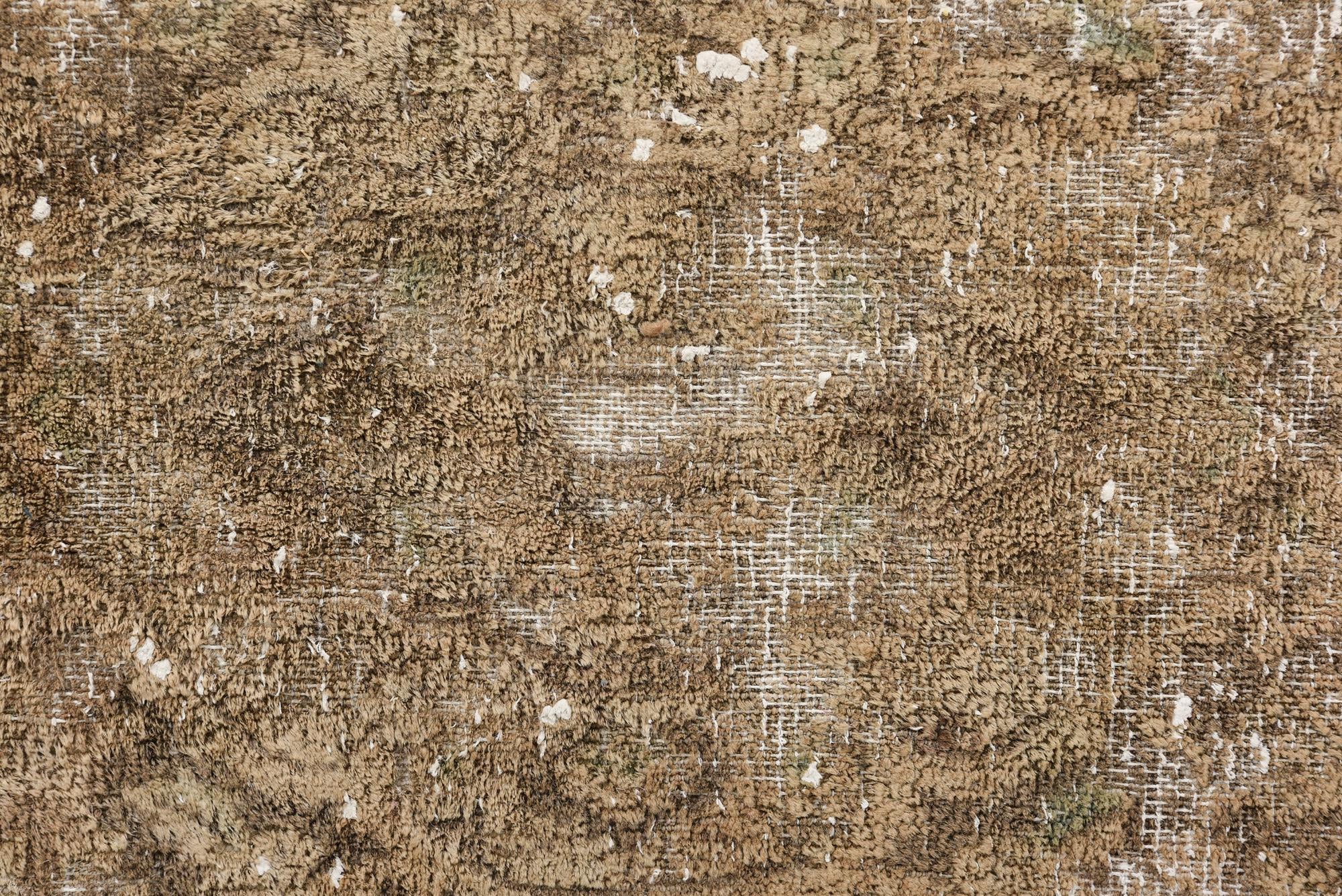 9' 6 x 13' 4 Hand Knotted Ultra Vintage Persian Wool Rug