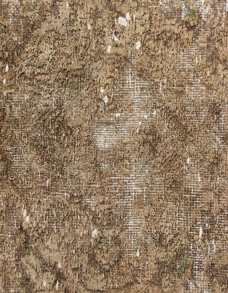 Detail image of 9' 6 x 13' 4  Hand Knotted Ultra Vintage Persian Wool Rug