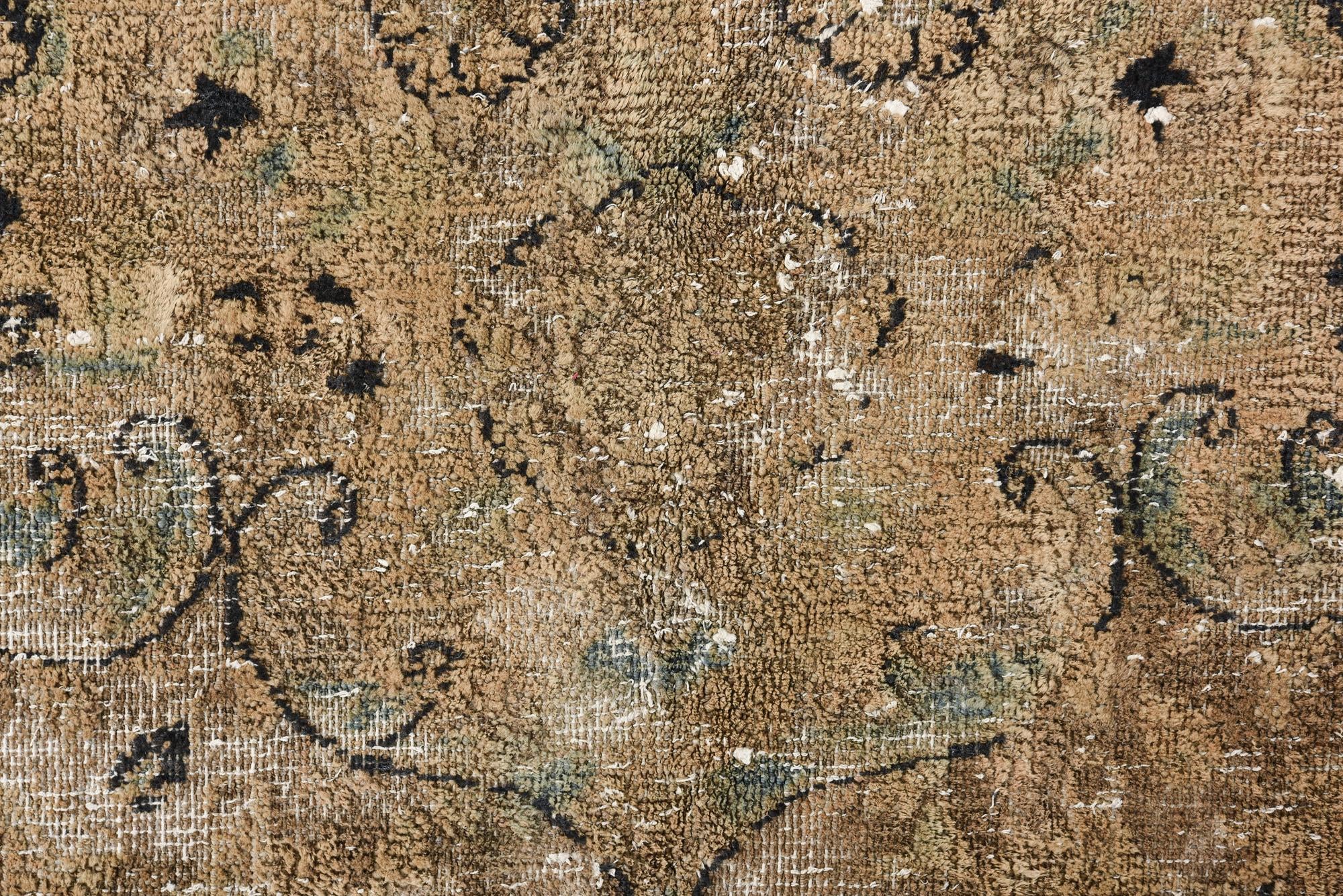 9' 6 x 13' 4 Hand Knotted Ultra Vintage Persian Wool Rug