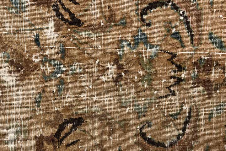 9' 7 x 12' 3 Hand Knotted Ultra Vintage Persian Wool Rug