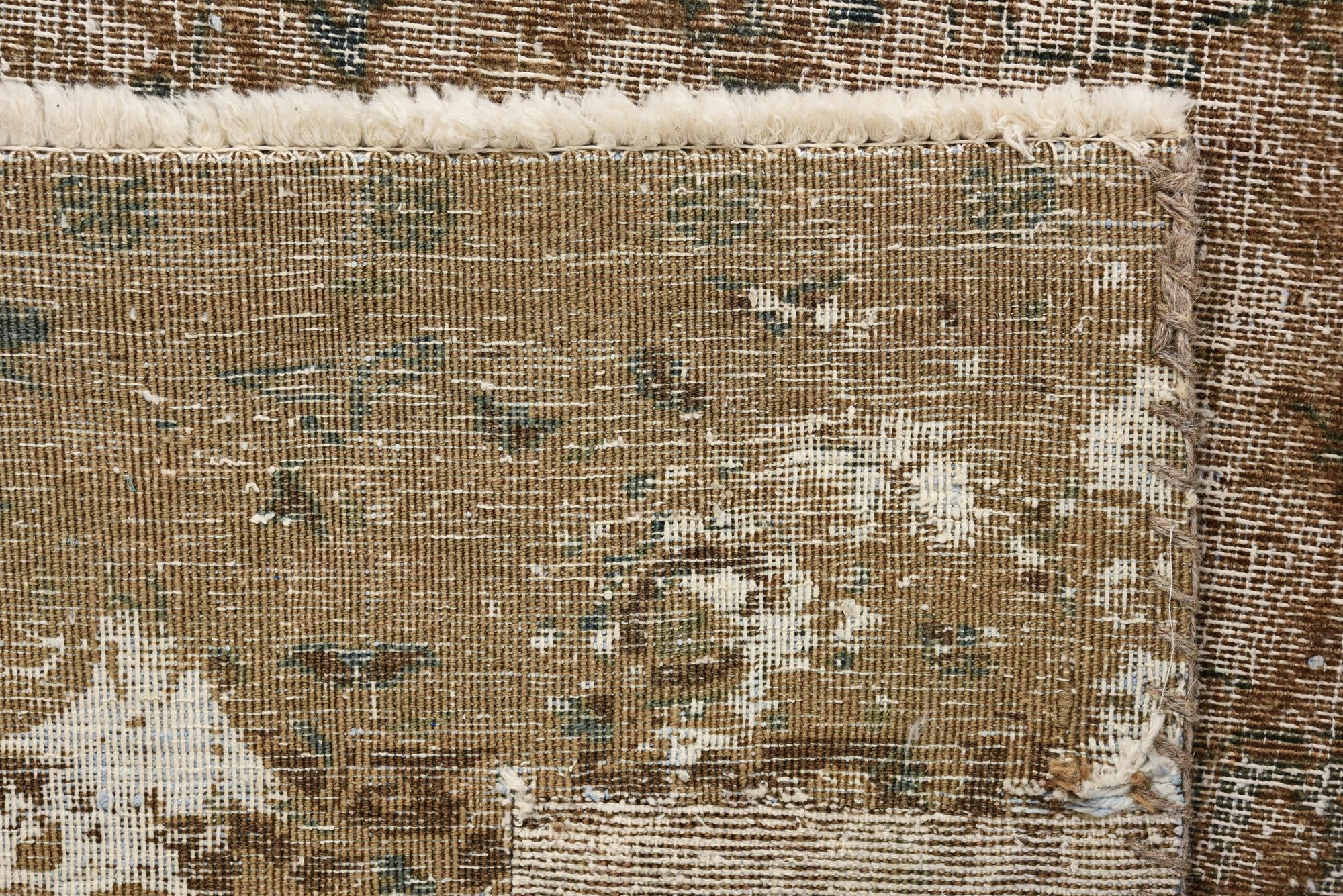 8' 6 x 10' 8 Hand Knotted Ultra Vintage Persian Wool Rug