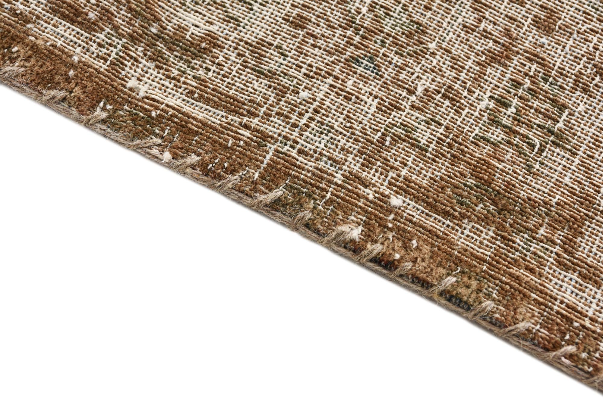 8' 6 x 10' 8 Hand Knotted Ultra Vintage Persian Wool Rug