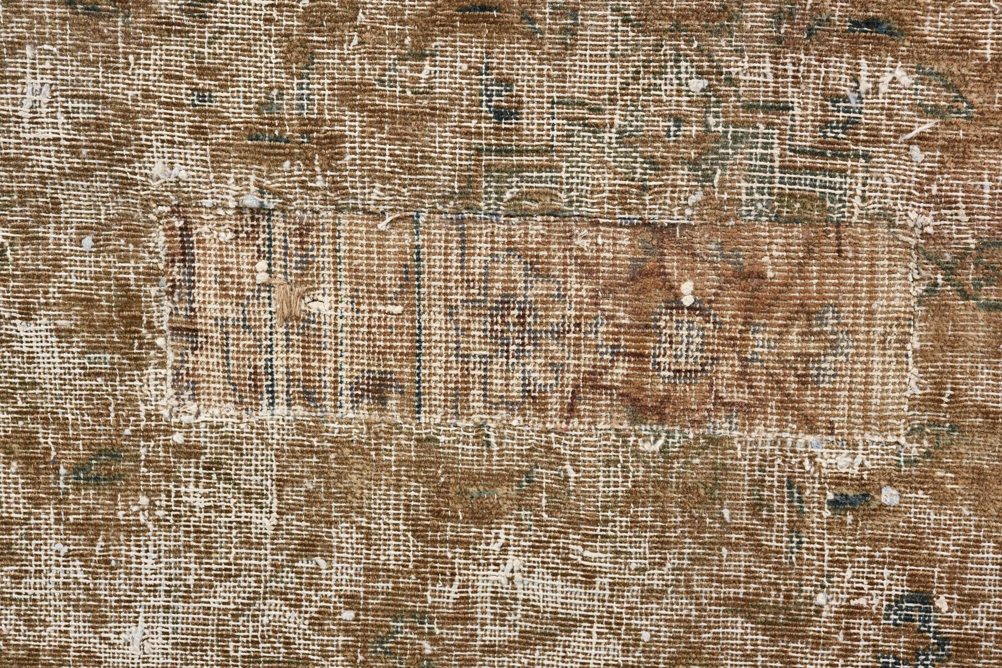 8' 6 x 10' 8 Hand Knotted Ultra Vintage Persian Wool Rug