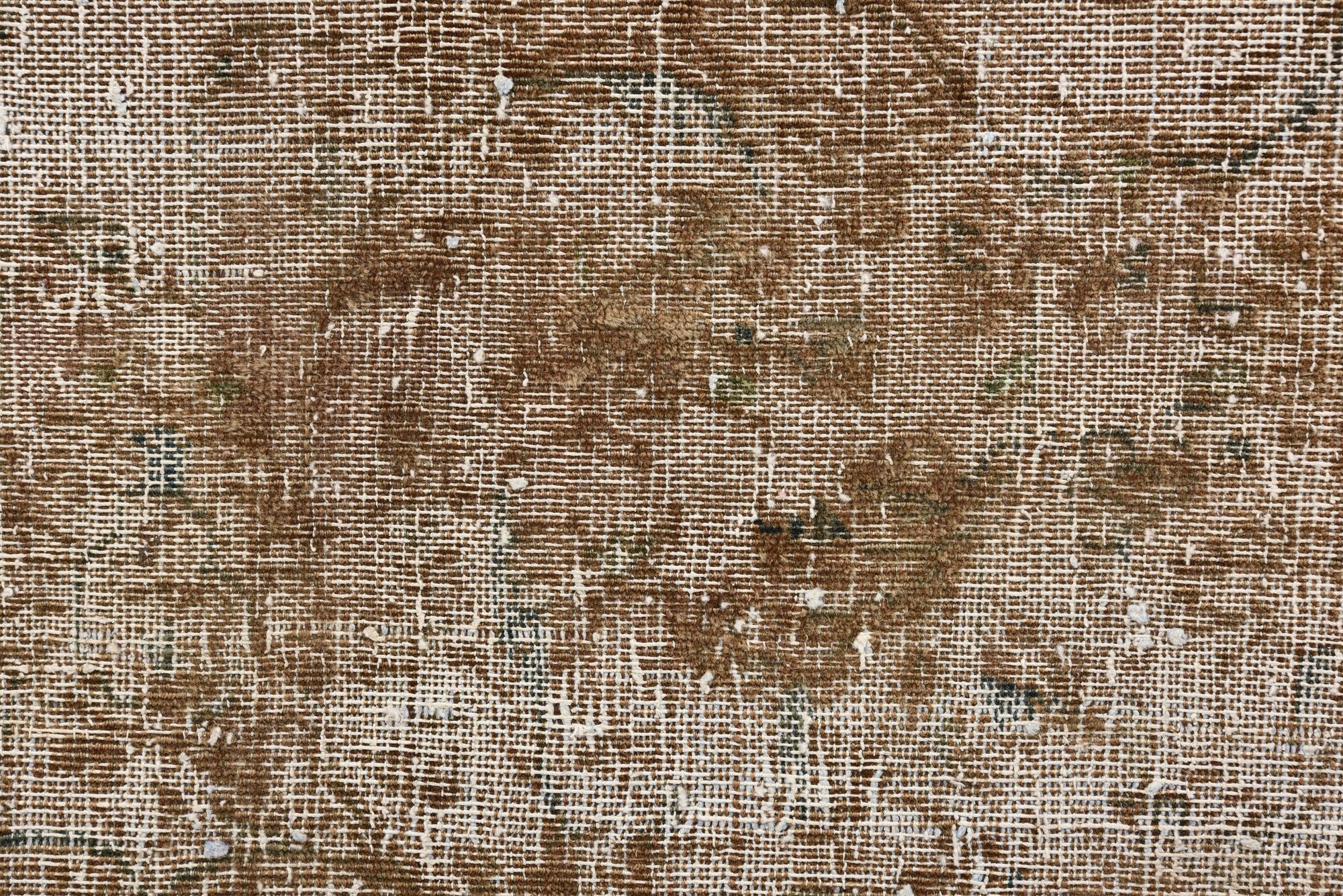 8' 6 x 10' 8 Hand Knotted Ultra Vintage Persian Wool Rug