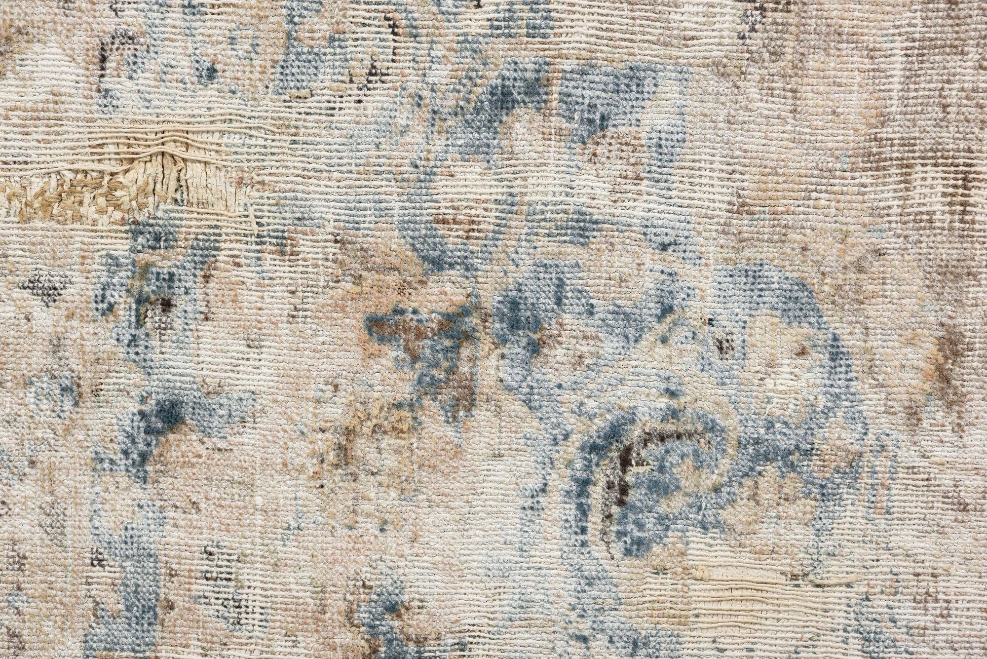 5' 9 x 8' 2 Hand Knotted Ultra Vintage Persian Wool Rug