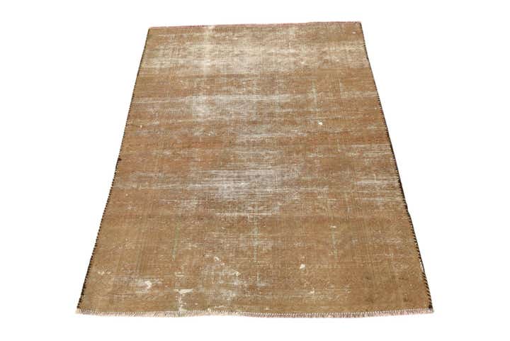 3' x 4' 5 Hand Knotted Ultra Vintage Persian Wool Rug