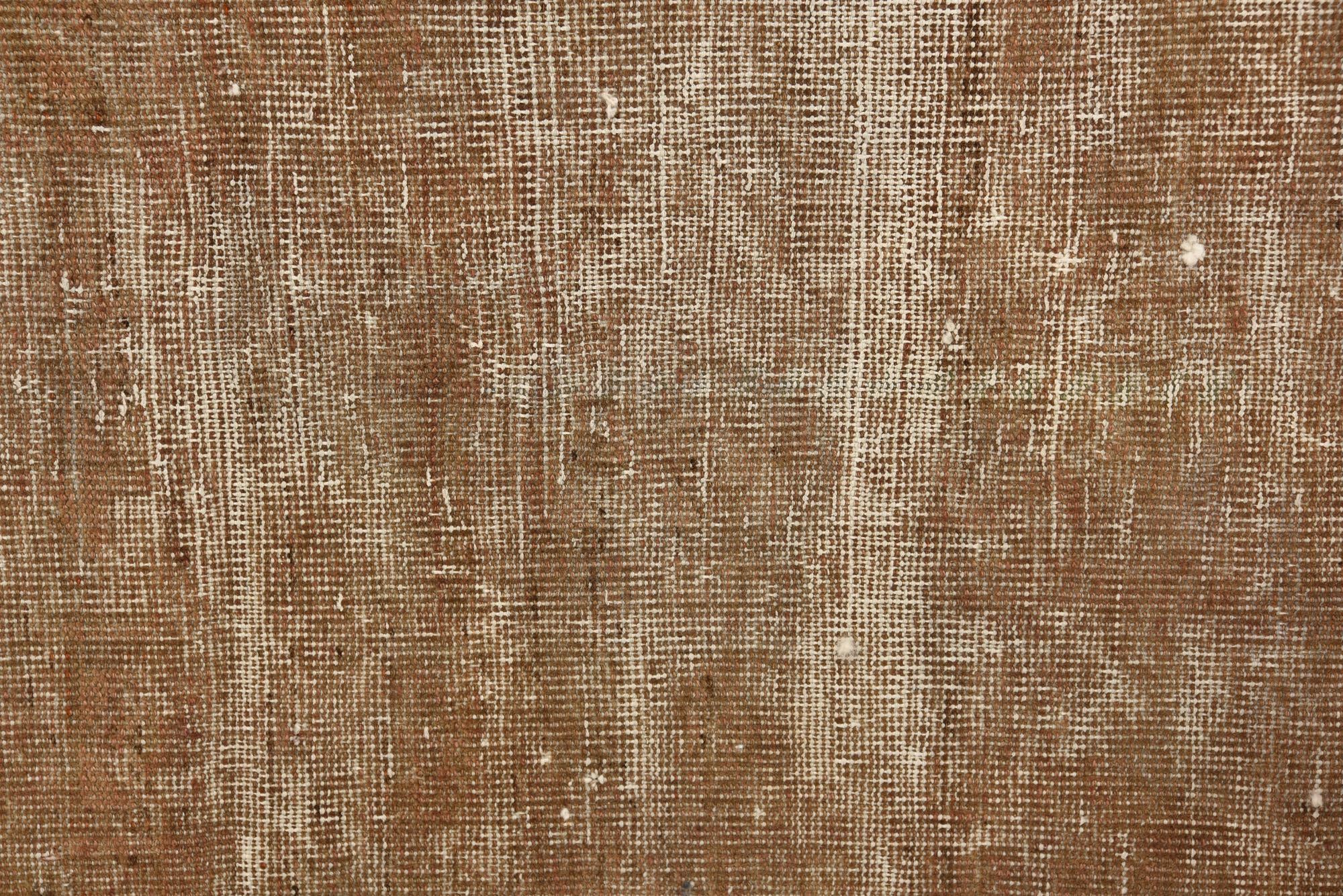 3' x 4' 5 Hand Knotted Ultra Vintage Persian Wool Rug