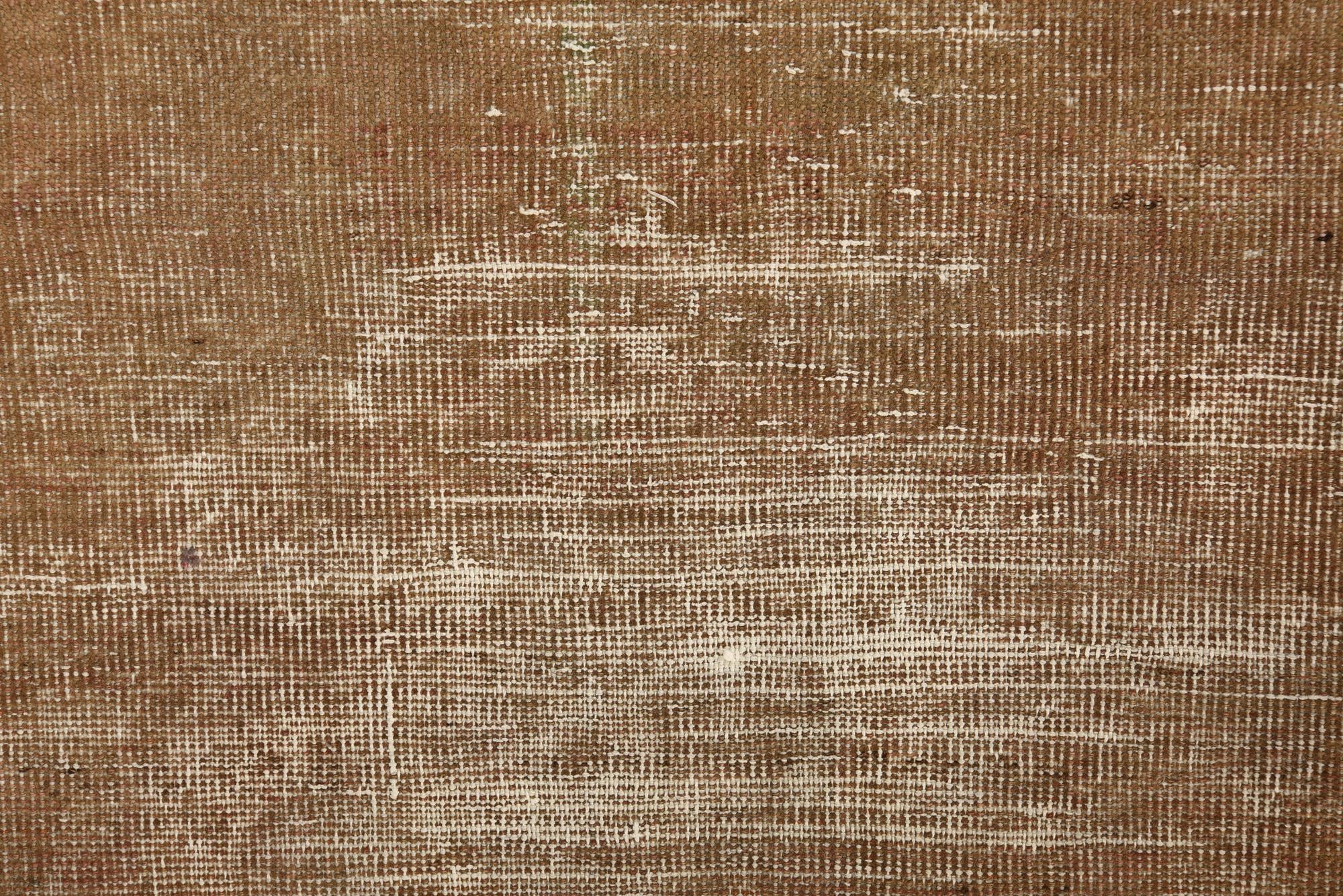 3' x 4' 5 Hand Knotted Ultra Vintage Persian Wool Rug