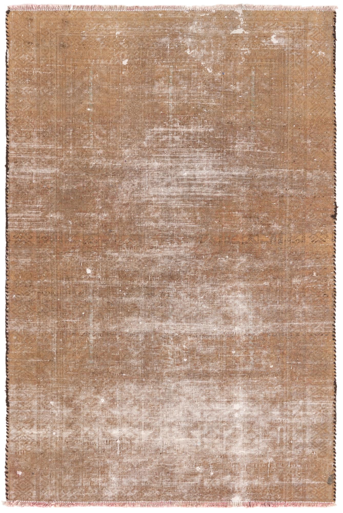3' x 4' 5 Hand Knotted Ultra Vintage Persian Wool Rug