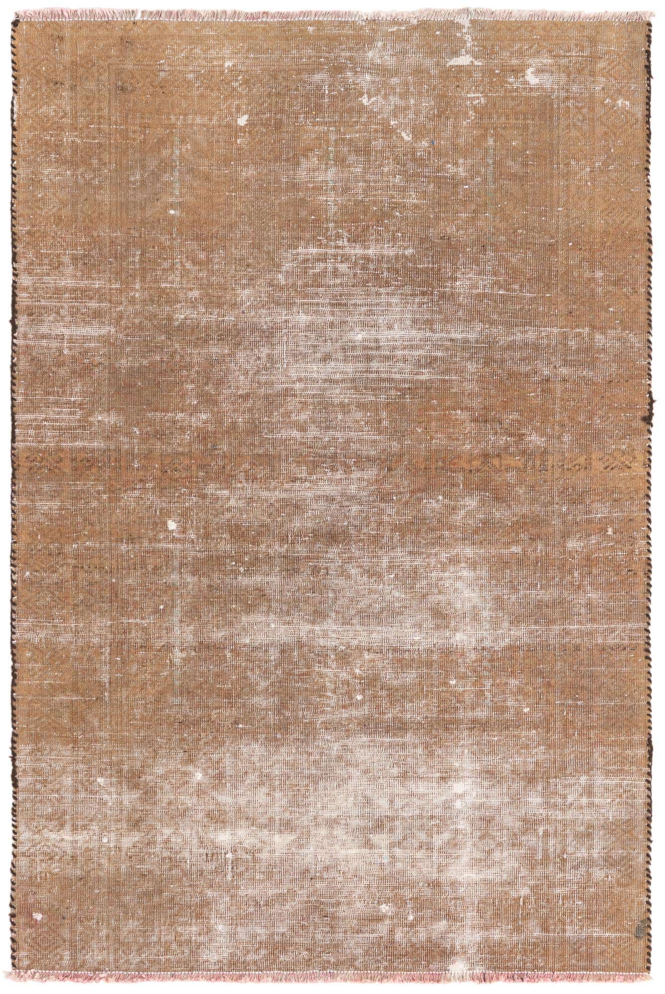 3' x 4' 5 Hand Knotted Ultra Vintage Persian Wool Rug