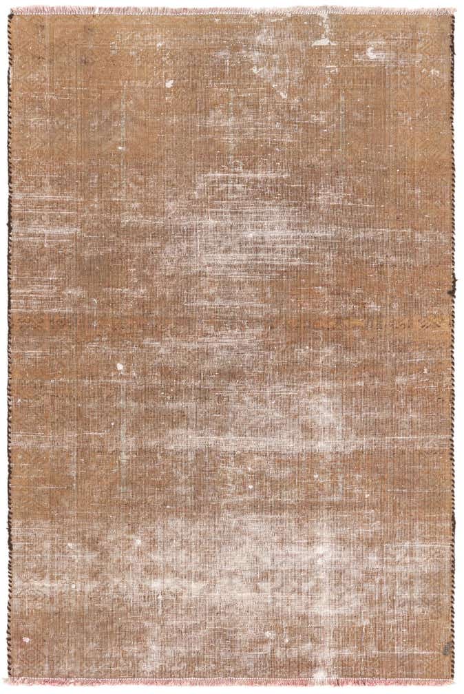 3' x 4' 5 Hand Knotted Ultra Vintage Persian Wool Rug