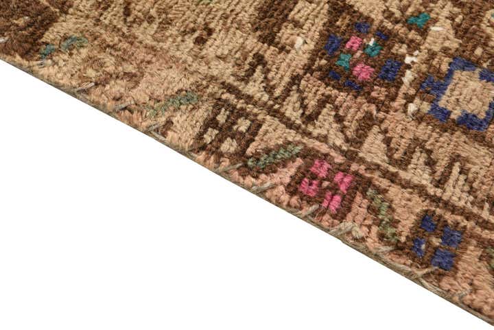 3' 8 x 7' 1 Hand Knotted Ultra Vintage Persian Wool Rug