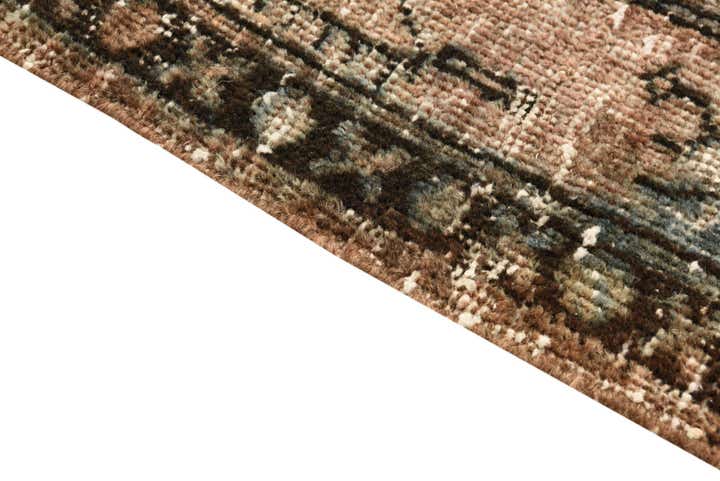 4' 4 x 6' 2 Hand Knotted Ultra Vintage Persian Wool Rug