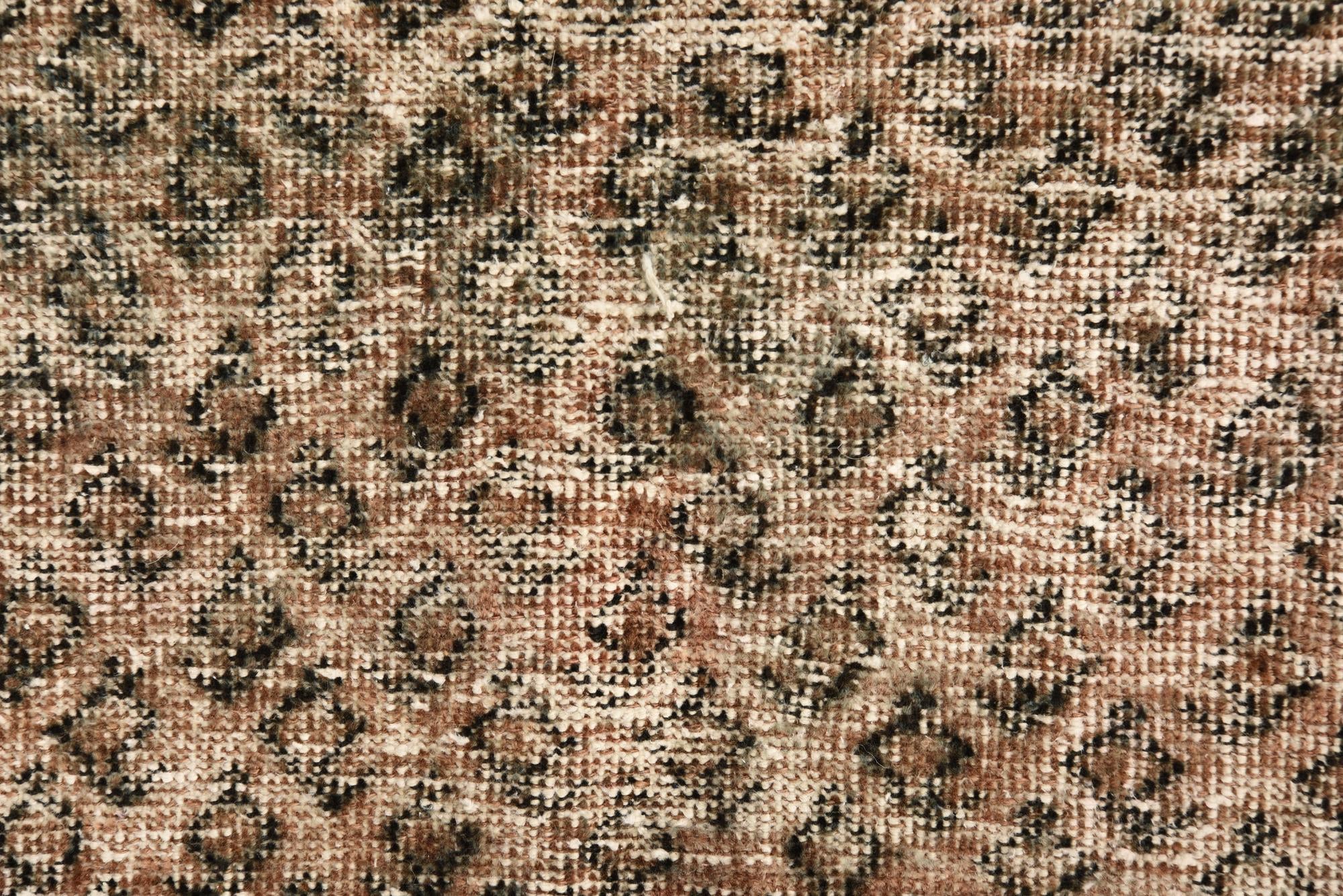 4' 4 x 6' 2 Hand Knotted Ultra Vintage Persian Wool Rug