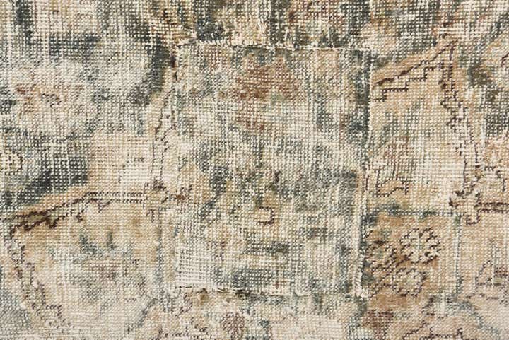 5' 9 x 9' 7 Hand Knotted Ultra Vintage Persian Wool Rug