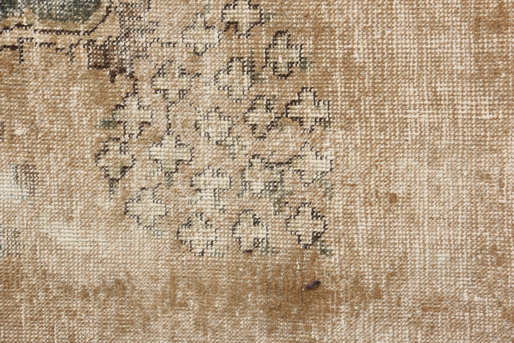 5' 9 x 9' 7 Hand Knotted Ultra Vintage Persian Wool Rug