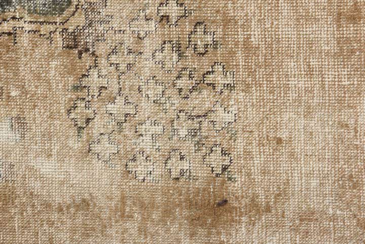 5' 9 x 9' 7 Hand Knotted Ultra Vintage Persian Wool Rug