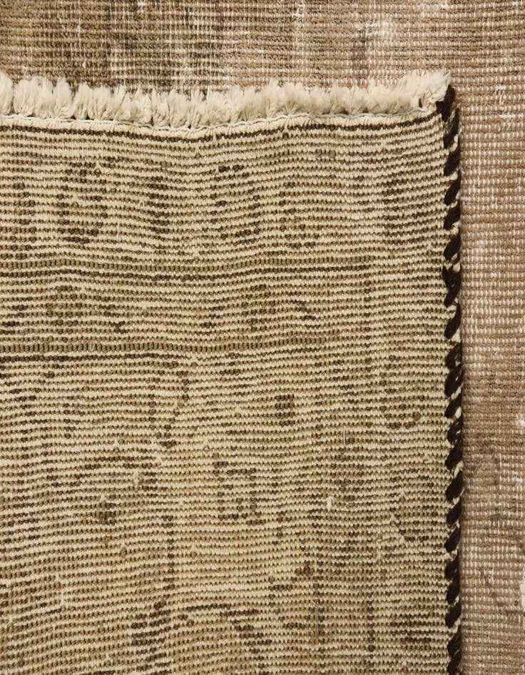 Detail image of 5' 5 x 9' 5  Hand Knotted Ultra Vintage Persian Wool Rug