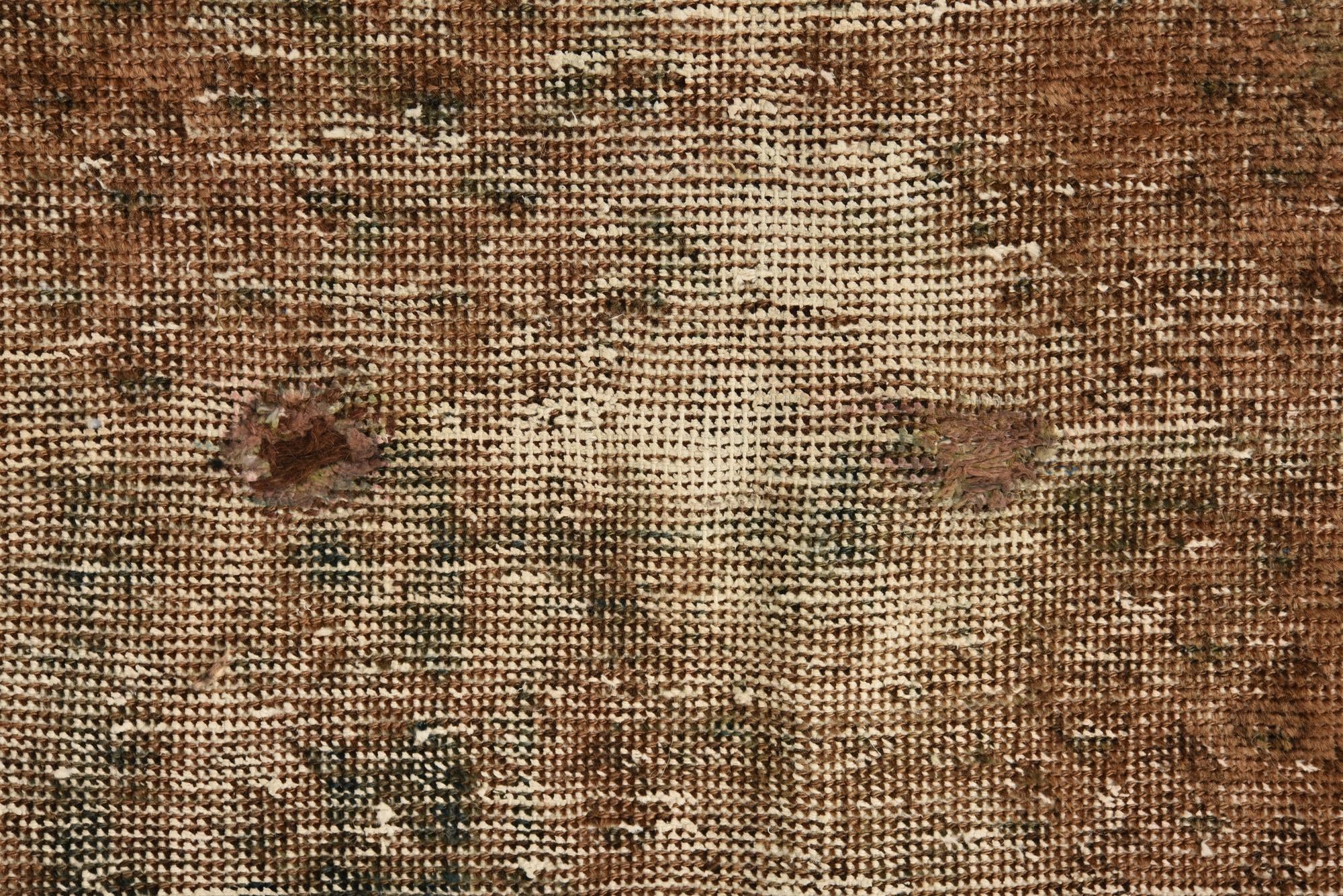 4' 3 x 6' 7 Hand Knotted Ultra Vintage Persian Wool Rug