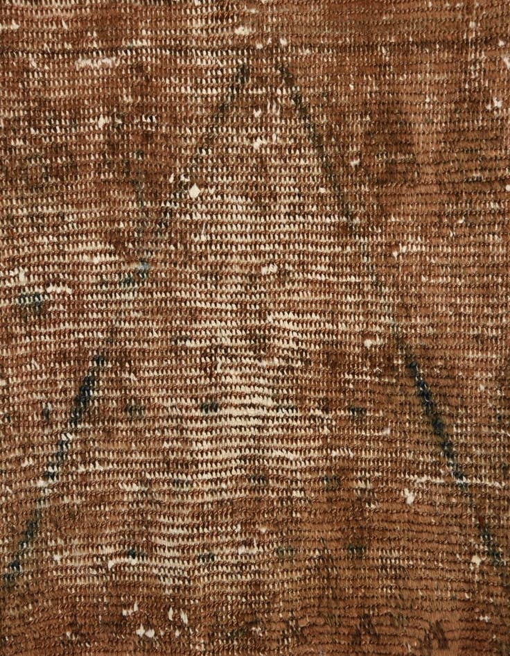 Detail image of 4' 3 x 6' 7  Hand Knotted Ultra Vintage Persian Wool Rug