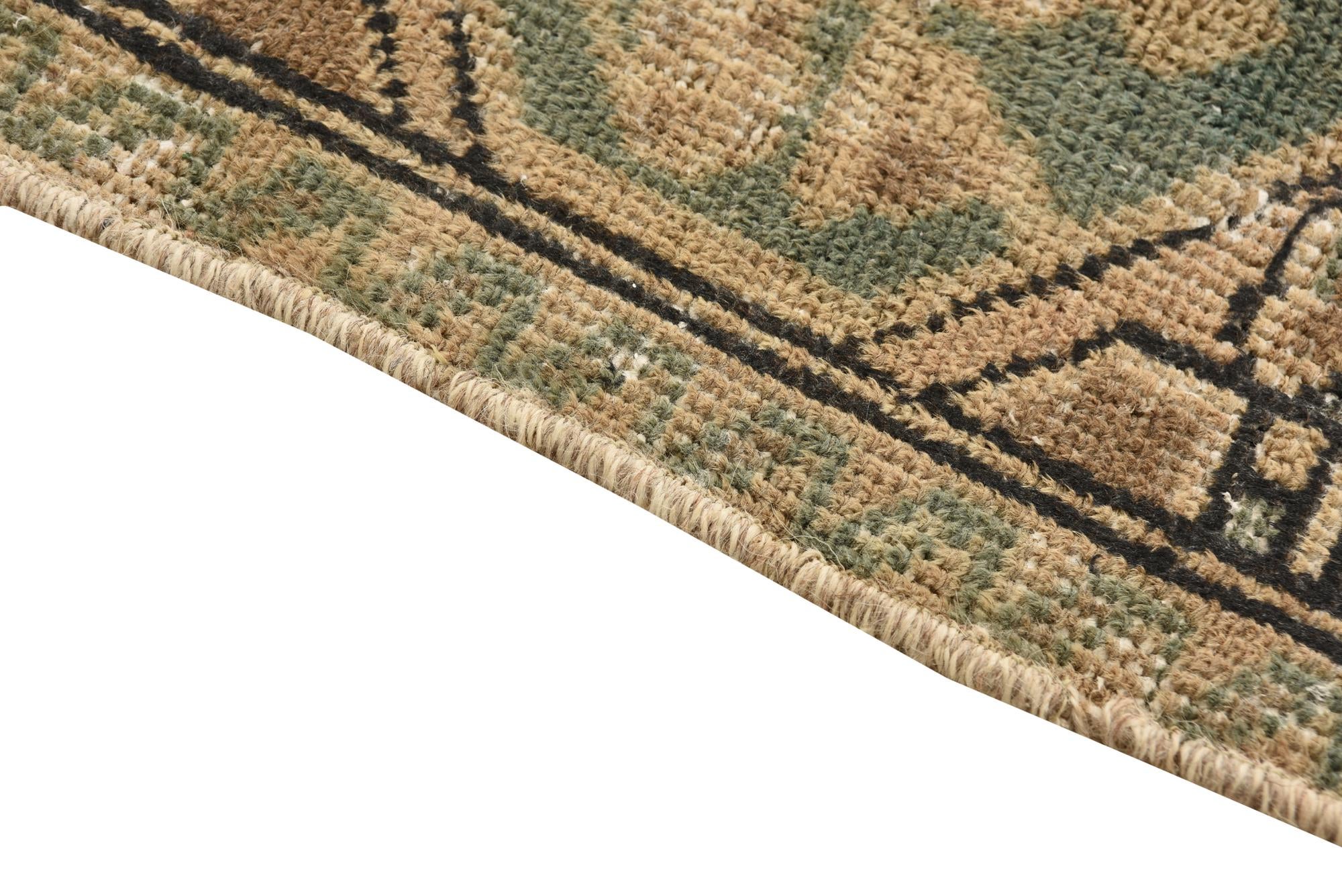 5' 5 x 8' 9 Hand Knotted Ultra Vintage Persian Wool Rug