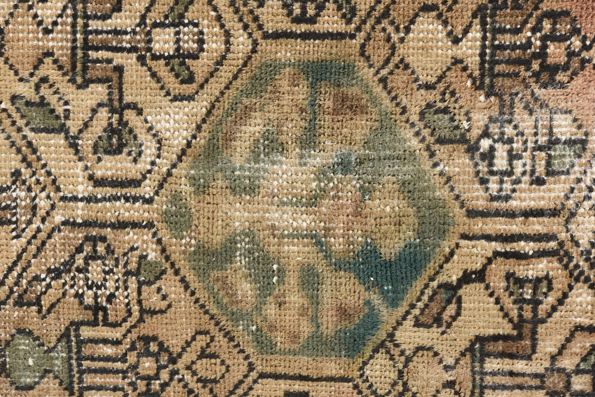 5' 5 x 8' 9 Hand Knotted Ultra Vintage Persian Wool Rug