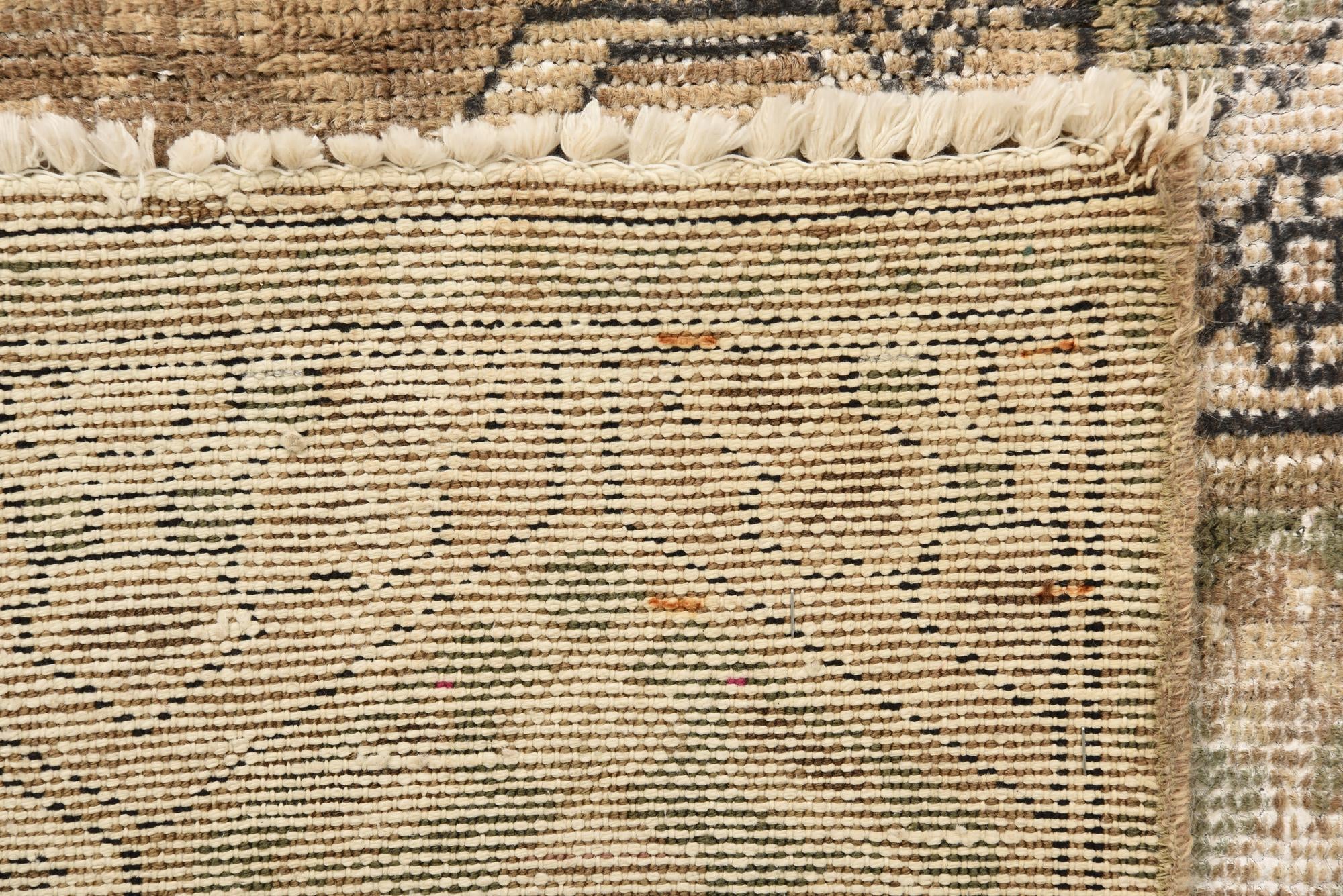 5' 5 x 8' 9 Hand Knotted Ultra Vintage Persian Wool Rug
