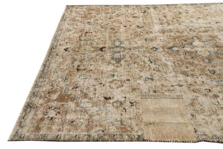 210cm x 305cm Handgeknüpft Ultra Vintage Persisch Wolle Teppich