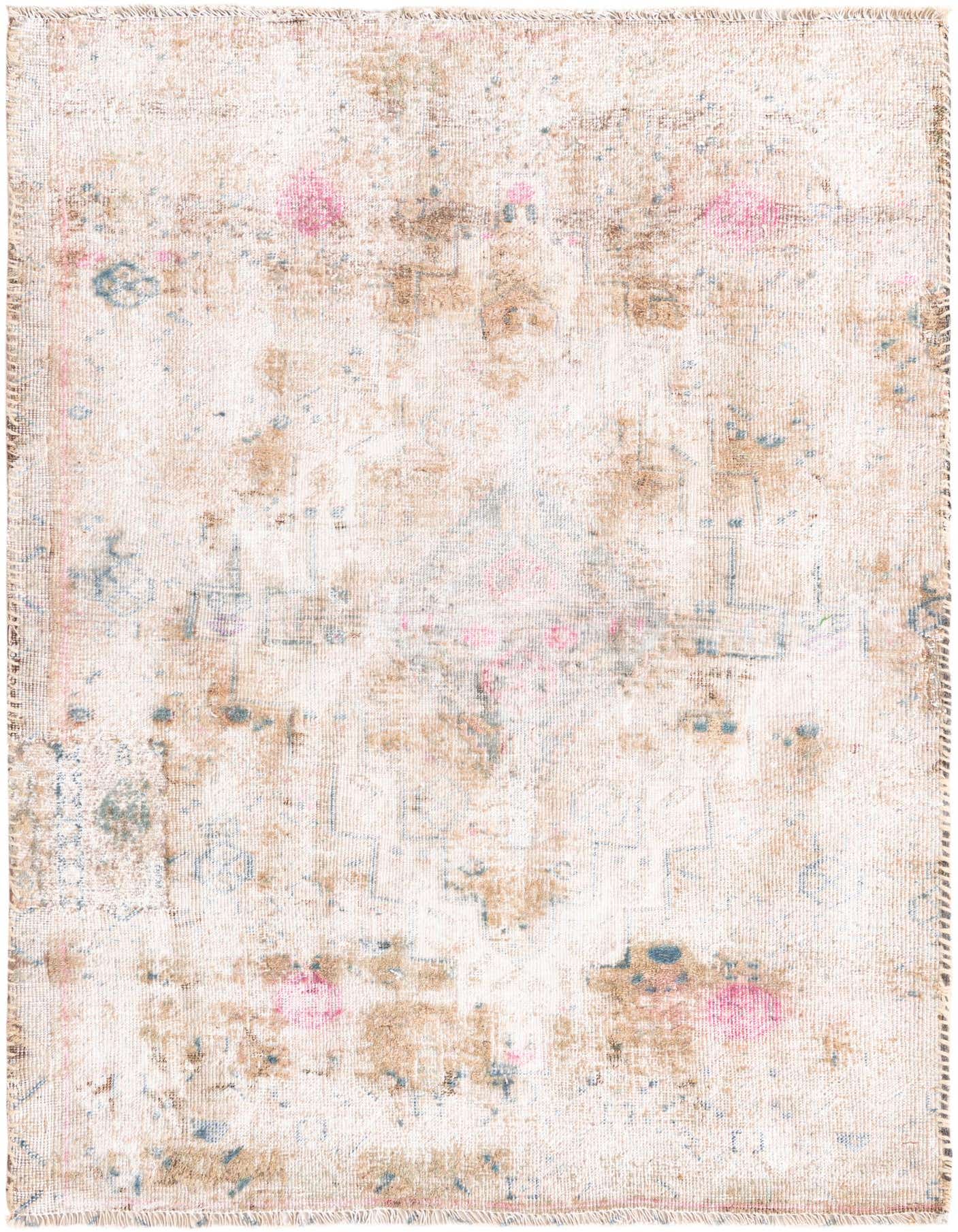 Primary image 3' x 4' 2  Hand Knotted Ultra Vintage Persian Wool Rug