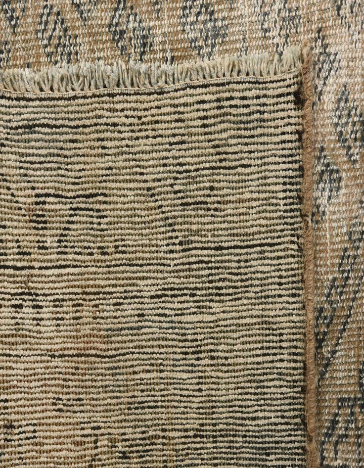 Detail image of 4' 2 x 6' 4  Hand Knotted Ultra Vintage Persian Wool Rug