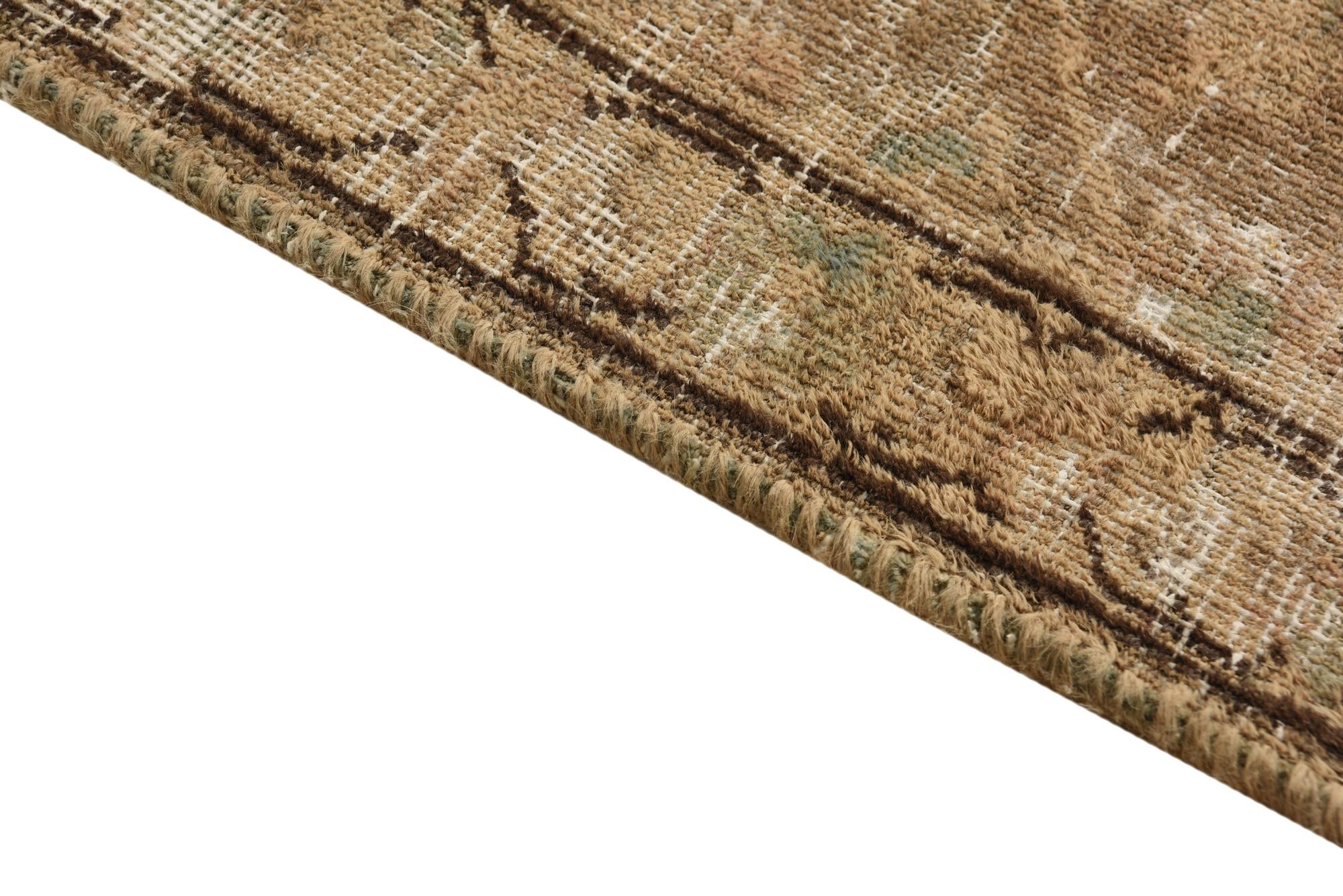6' 3 x 9' 4 Hand Knotted Ultra Vintage Persian Wool Rug