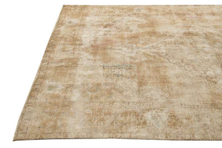 6' 5 x 9' 2 Hand Knotted Ultra Vintage Persian Wool Rug