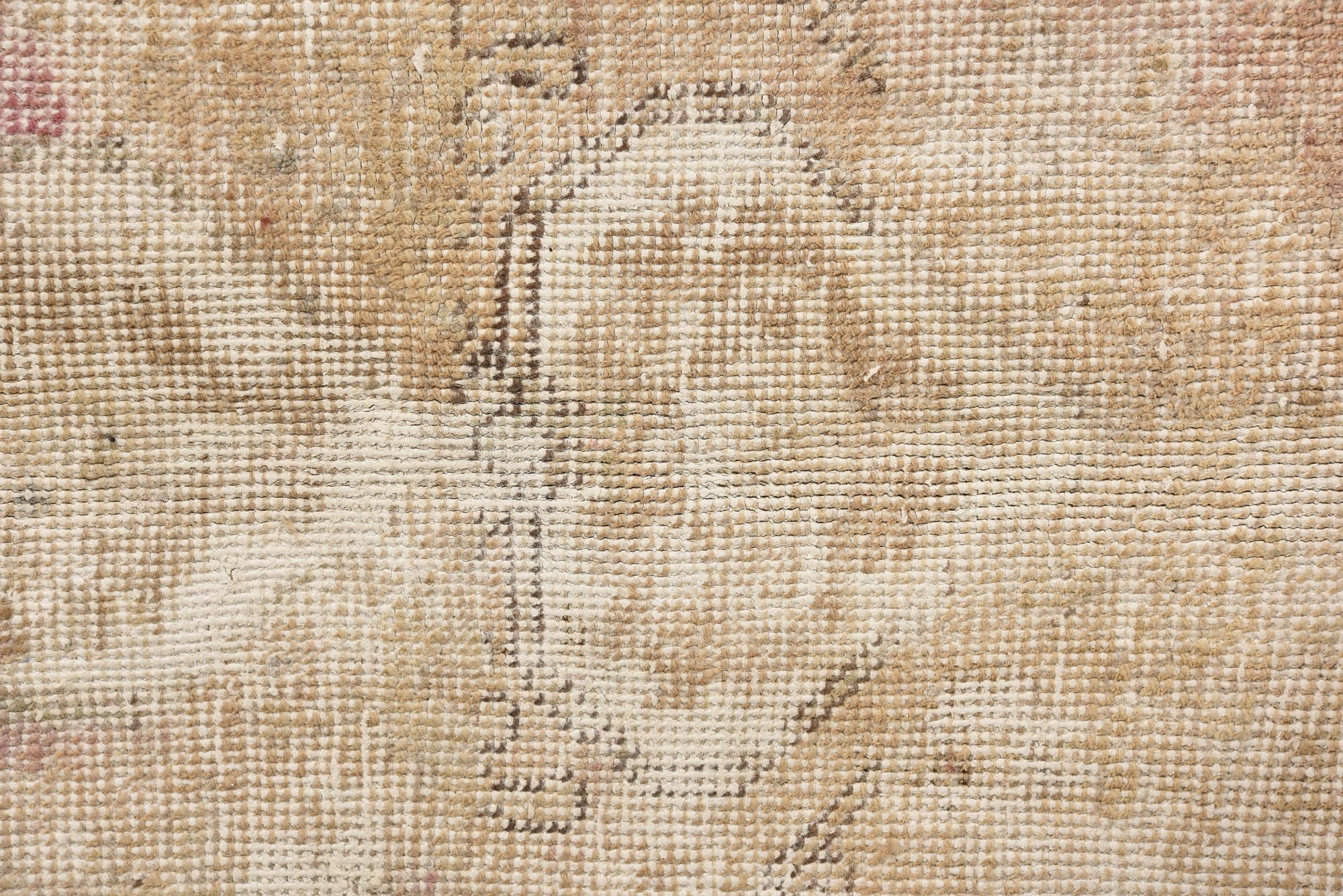6' 5 x 9' 2 Hand Knotted Ultra Vintage Persian Wool Rug