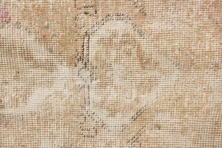 6' 5 x 9' 2 Hand Knotted Ultra Vintage Persian Wool Rug