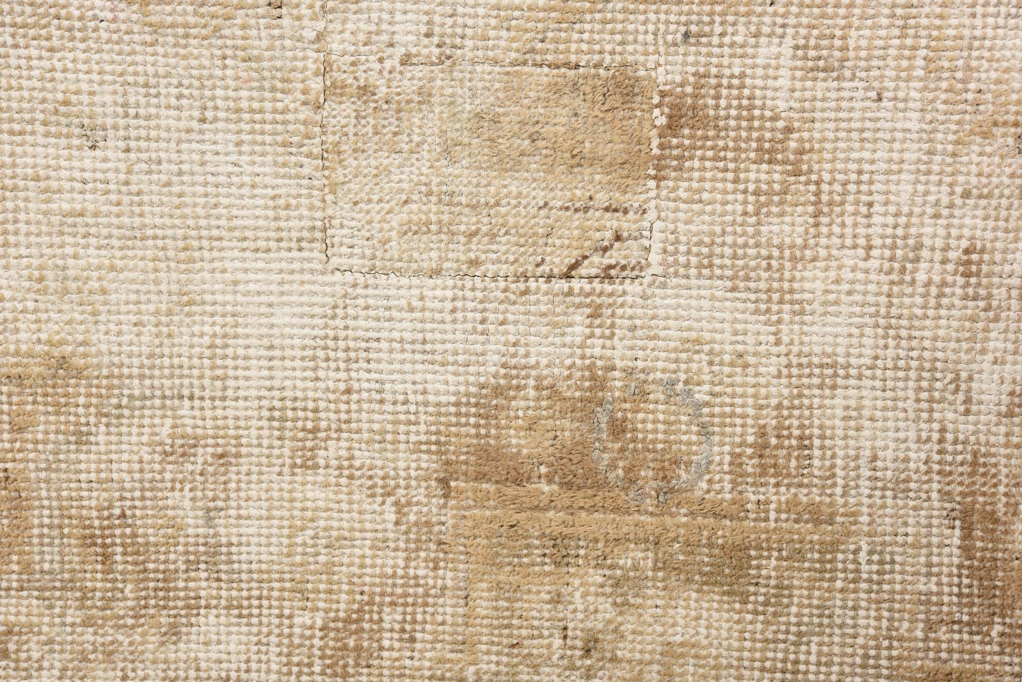 6' 5 x 9' 2 Hand Knotted Ultra Vintage Persian Wool Rug