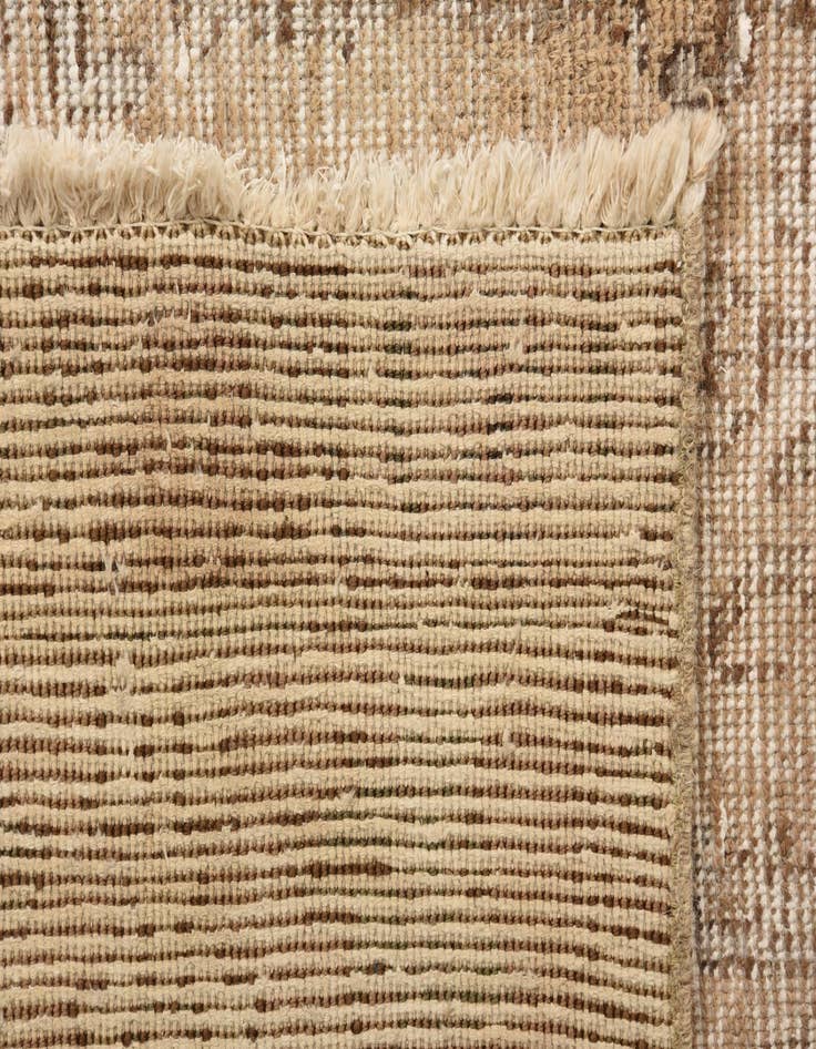 Detail image of 4' 9 x 7' 1  Hand Knotted Ultra Vintage Persian Wool Rug