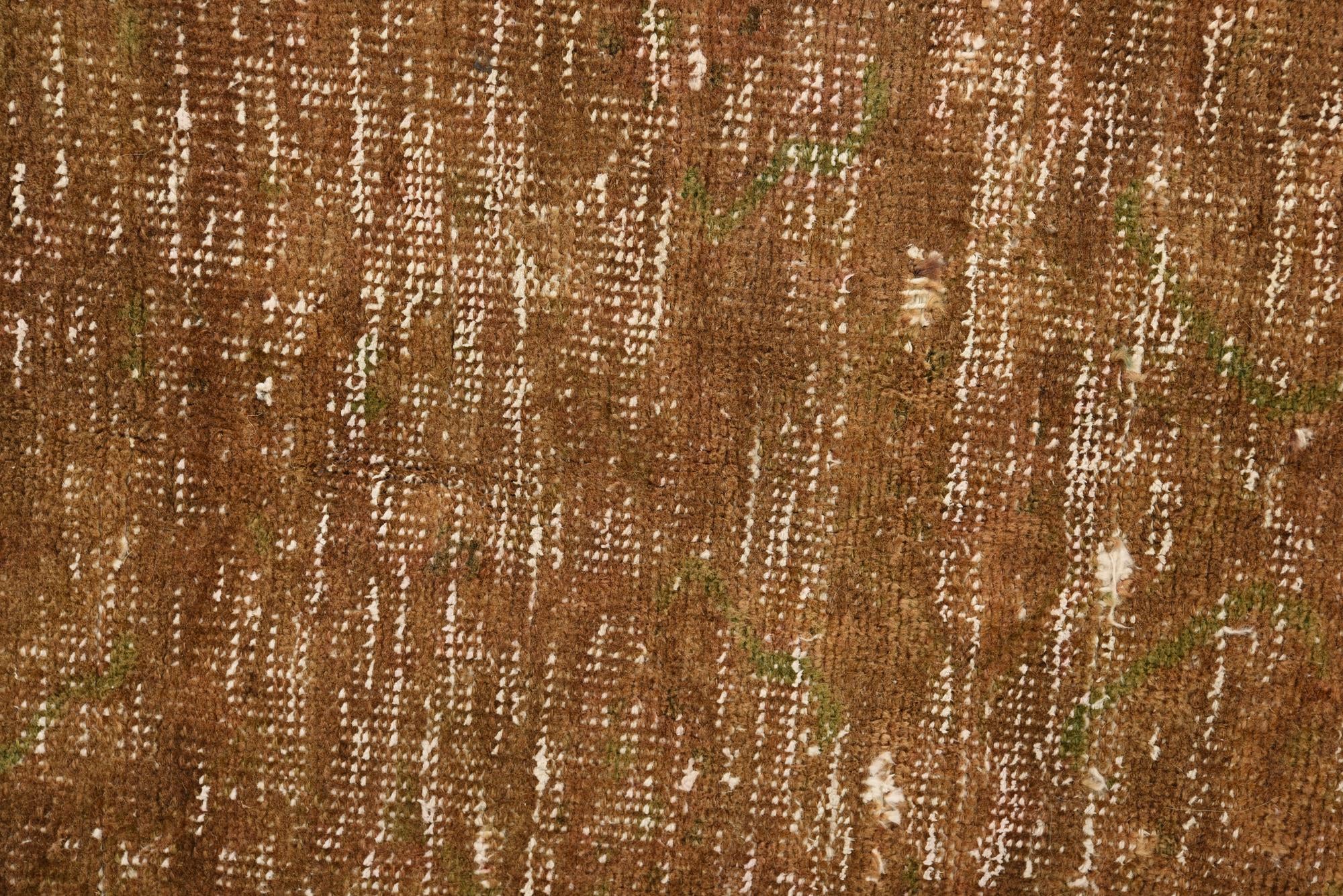 4' 2 x 6' 10 Hand Knotted Ultra Vintage Persian Wool Rug
