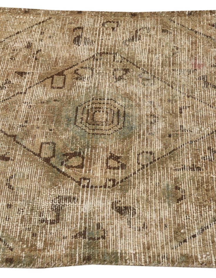 Detail image of 3' x 4' 4  Hand Knotted Ultra Vintage Persian Wool Rug