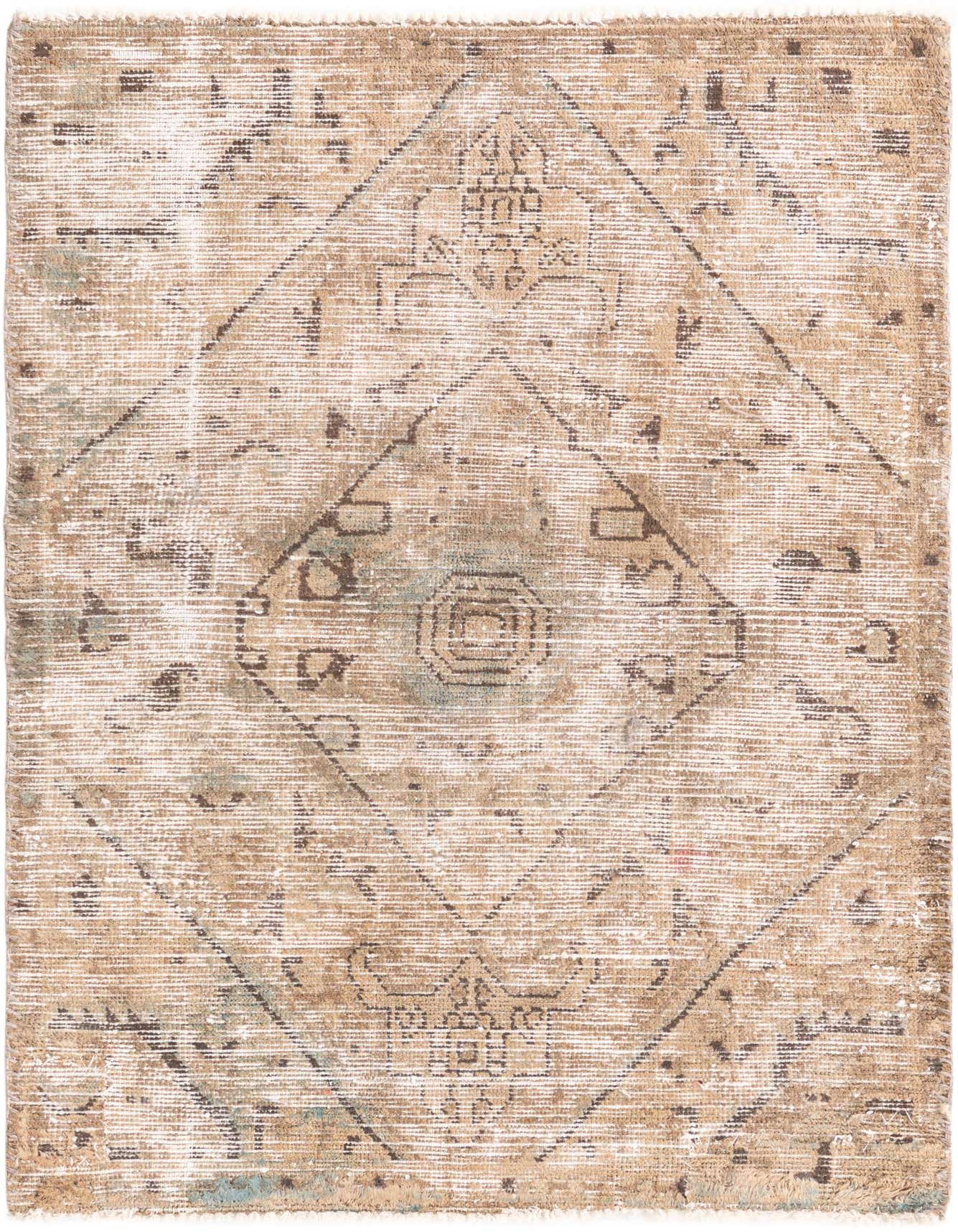 Primary image 3' x 4' 4  Hand Knotted Ultra Vintage Persian Wool Rug