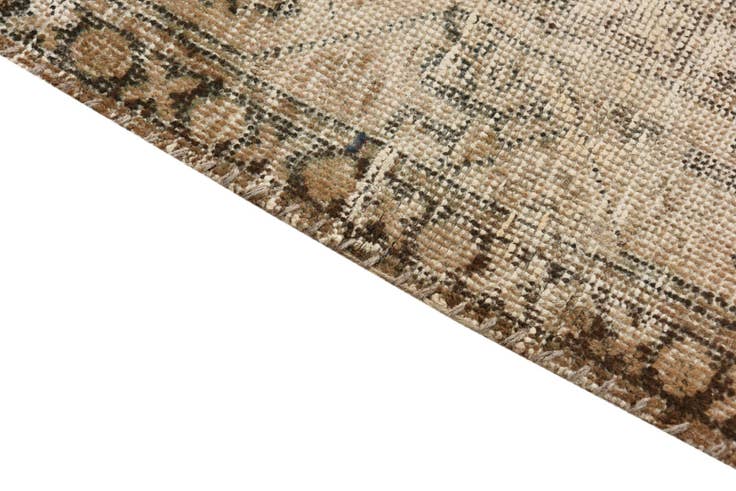 Detail image of 4' 3 x 6' 5 Hand Knotted Ultra Vintage Persian Wool Rug