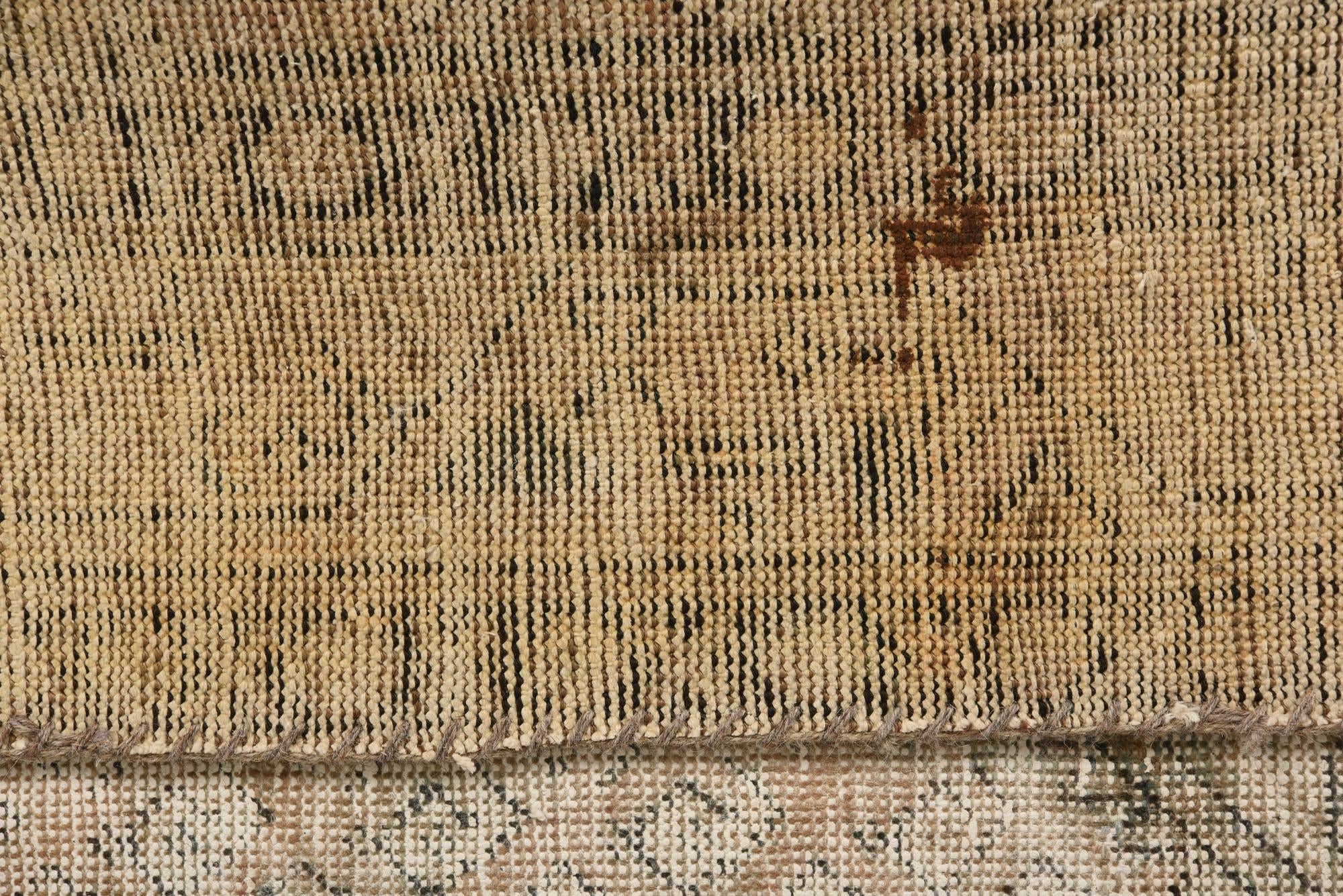 4' 3 x 6' 5 Hand Knotted Ultra Vintage Persian Wool Rug