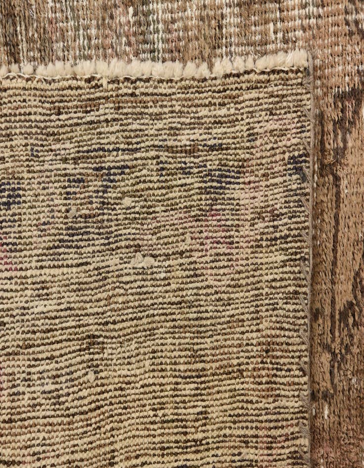 Detail image of 3' 9 x 6' 1  Hand Knotted Ultra Vintage Persian Wool Rug