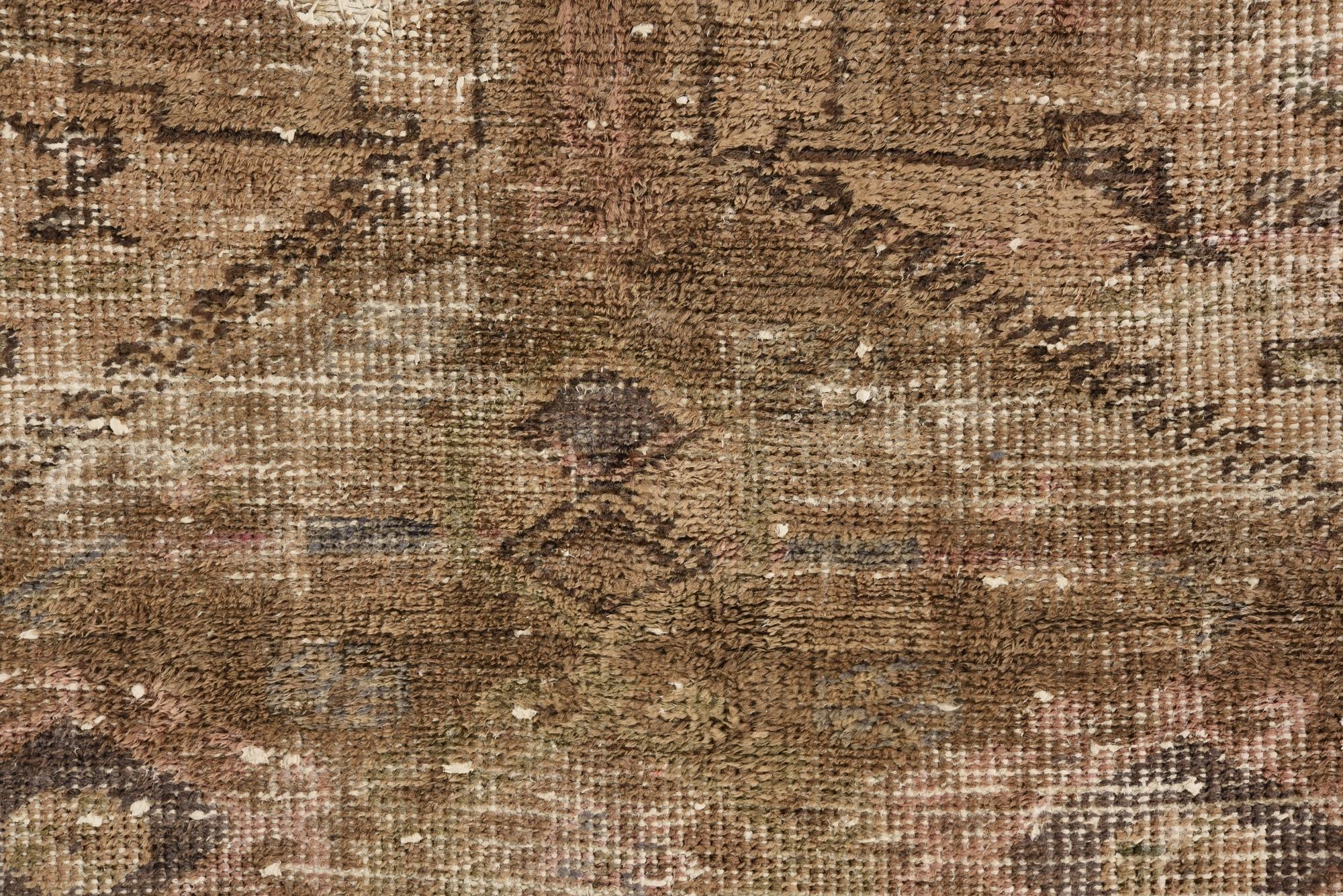 3' 9 x 6' 1 Hand Knotted Ultra Vintage Persian Wool Rug