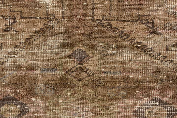 3' 9 x 6' 1 Hand Knotted Ultra Vintage Persian Wool Rug