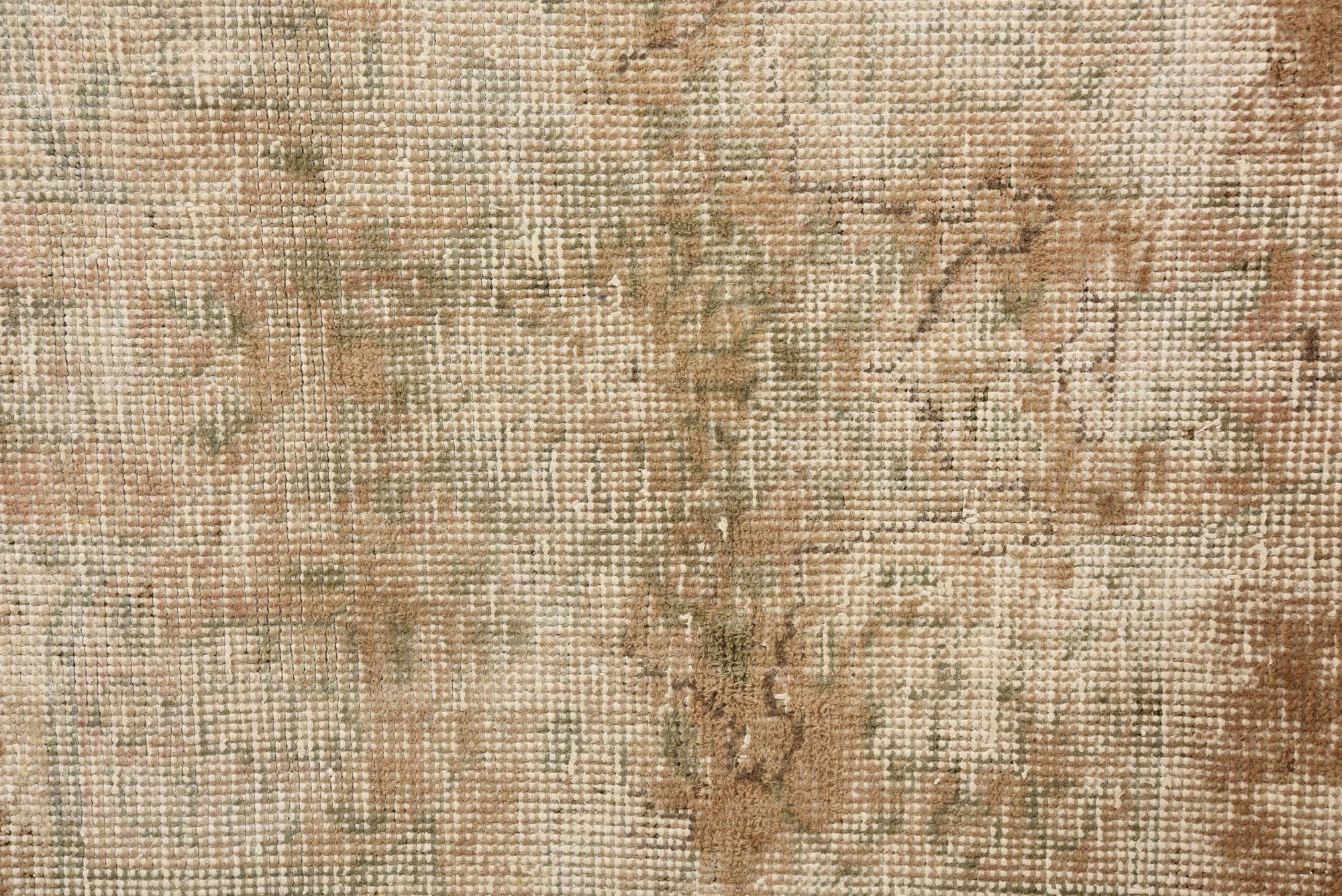 3' 5 x 5' 6 Hand Knotted Ultra Vintage Persian Wool Rug