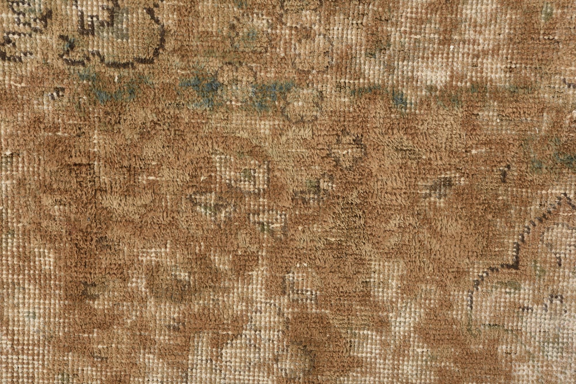 3' 5 x 5' 6 Hand Knotted Ultra Vintage Persian Wool Rug